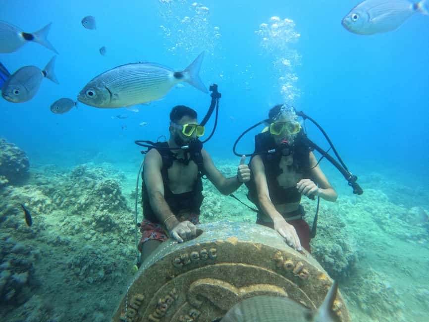 Side: Scuba Diving with Expert Diving Option - Standard vs Expert Underwater Sessions for First-Timers and Certified Participants