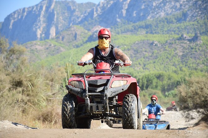 Side; The Best Quat Safari in Taurus Mountain - Hotel Pickup and Getting Ready at the Facility (No License Needed)