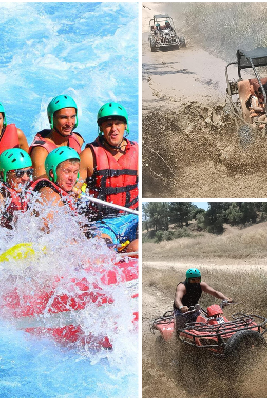 Side&Alanya:Rafting,Jeep,Quad/Buggy Safari/Zipline wLunch - Zipline through the trees: a thrill with a view