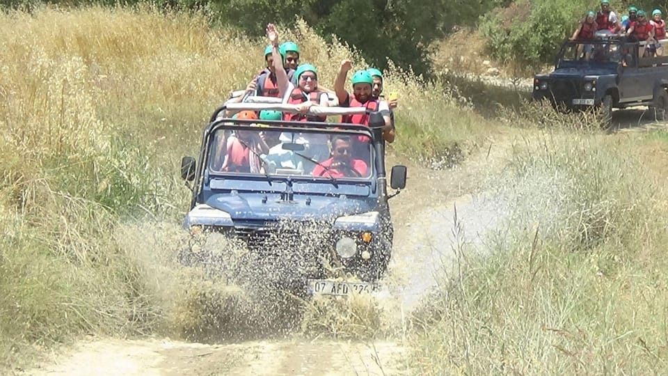 Side&Alanya:Rafting,Jeep,Quad/Buggy Safari/Zipline wLunch - The Taurus Mountains Jeep ride: views and orientation first