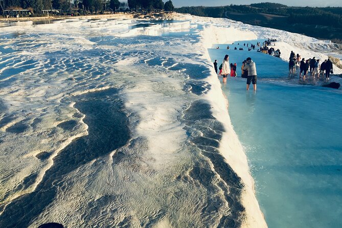 Skip the Line Pamukkale Tour for Crusiers from Kusadasi Port - Cleopatra Pools: Swimming Ruins Is the Fun Part (Bring a Towel)