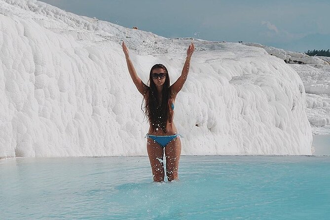 Small Group Pamukkale Day Tour from Selcuk or Kusadası - Stop 3: Hierapolis and the ancient healing-center theme
