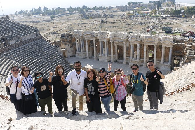 Small Group Pamukkale Tour From Kusadasi or Selcuk Hotels - Hierapolis monuments in a tight 3-hour circuit