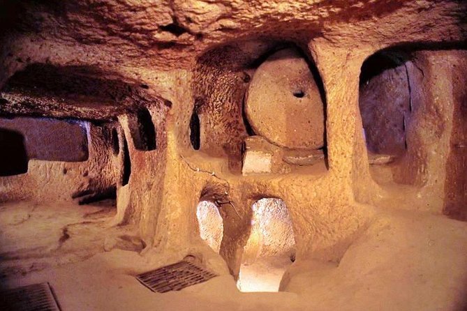 Soganli Valley Kaymakli Underground City and All Highlights of Southeast Cappadocia - Sobesos Ancient City ruins and Byzantine mosaics
