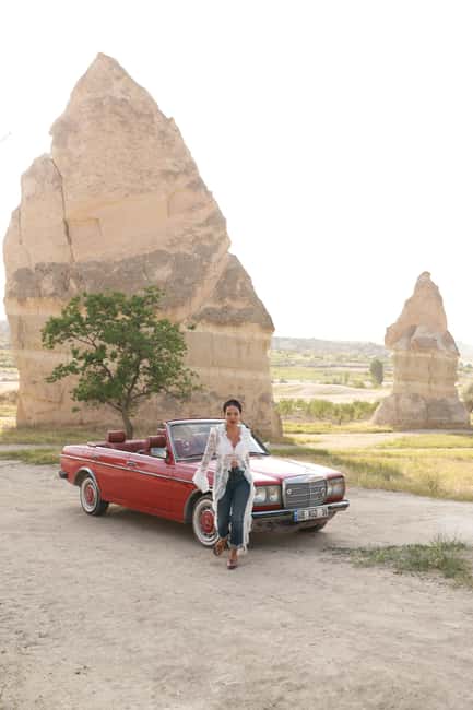 Sunrise Balloon Viewing with Classic Car –Magical Cappadocia - A Classic Car Pickup That Makes Balloon Day Feel Like a Movie