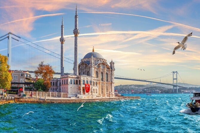 Sunset Bosphorus Yacht Cruise with Golden Horn - Bosphorus Strait Views: Europe on One Side, Asia on the Other