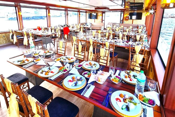 Sunset Cruise with Dinner in Bosphorus - The Big Moment: Maiden’s Tower Sunset Pause and Champagne Toast