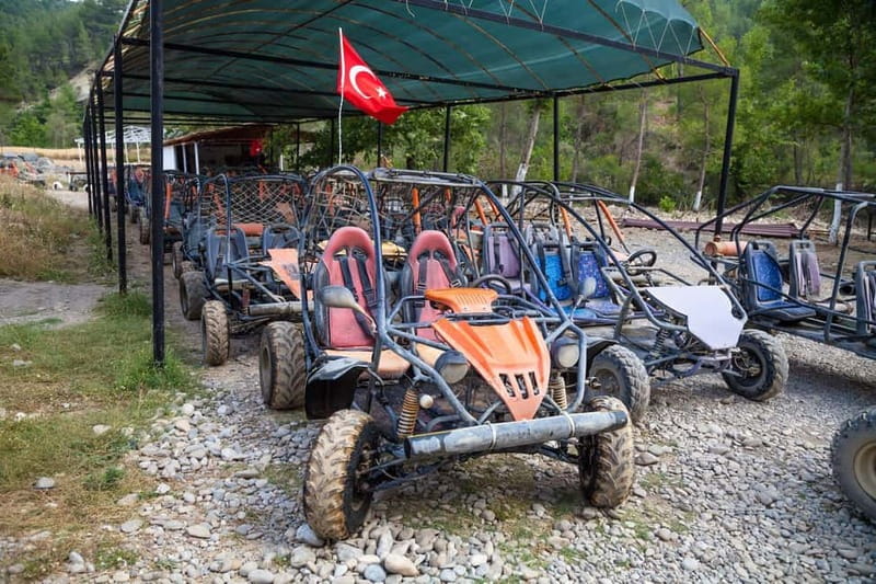 Super Combo: Ziplining, Rafting, Jeep & Buggy Safari w/Lunch - Jeep Safari Through Köprülü Canyon Roads and Roman Bridges