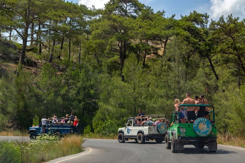 Super Combo: Ziplining, Rafting, Jeep & Buggy Safari w/Lunch - Lunch and the Post-Adrenaline Reset at Basecamp