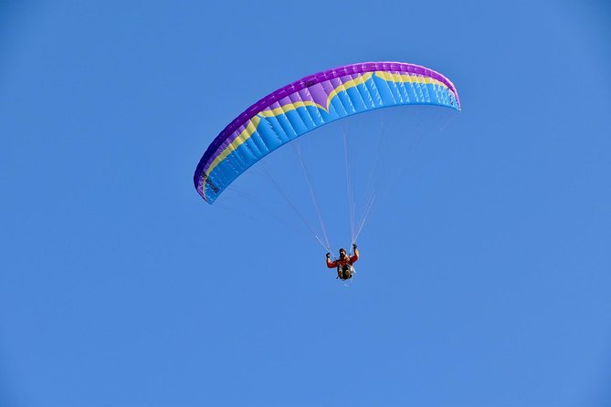 Tandem Paragliding Adventure From Alanya, Side, Antalya - Landing on Cleopatra Beach: The Slow Touchdown Moment