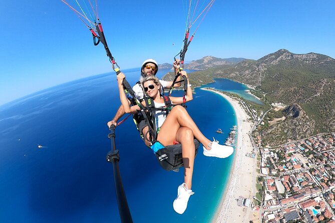 Tandem Paragliding Flight Experience Babadağ Mountain Fethiye - The two big stops: Babadağ takeoff and landing in front of the office