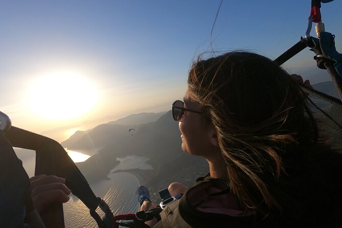 Tandem Paragliding Flight Experience Babadağ Mountain Fethiye - If you want adrenaline: wingovers and spirals (and how to ask for them)