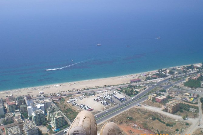 Tandem Paragliding in Alanya - Stops Along the Way: Kleopatra PlajI, Tourmania, and Alanya