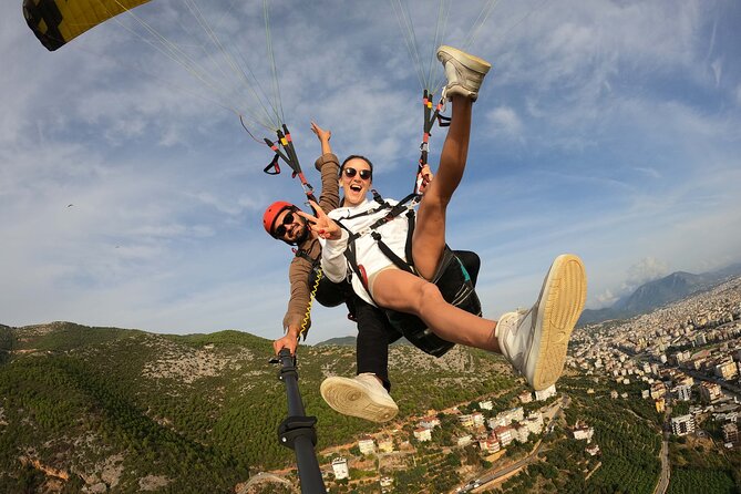 Tandem Paragliding in Alanya with Professional Licensed Pilots - What you wear matters more than you think