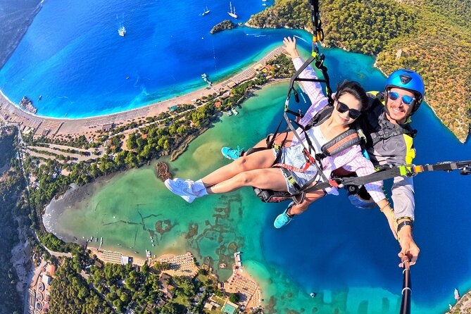 Tandem Paragliding in Fethiye and Oludeniz - The flight itself: 30 minutes of sky with you in control of the vibe