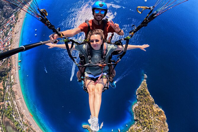 Tandem Paragliding in Fethiye and Oludeniz - Landing back near the office: the end that still matters