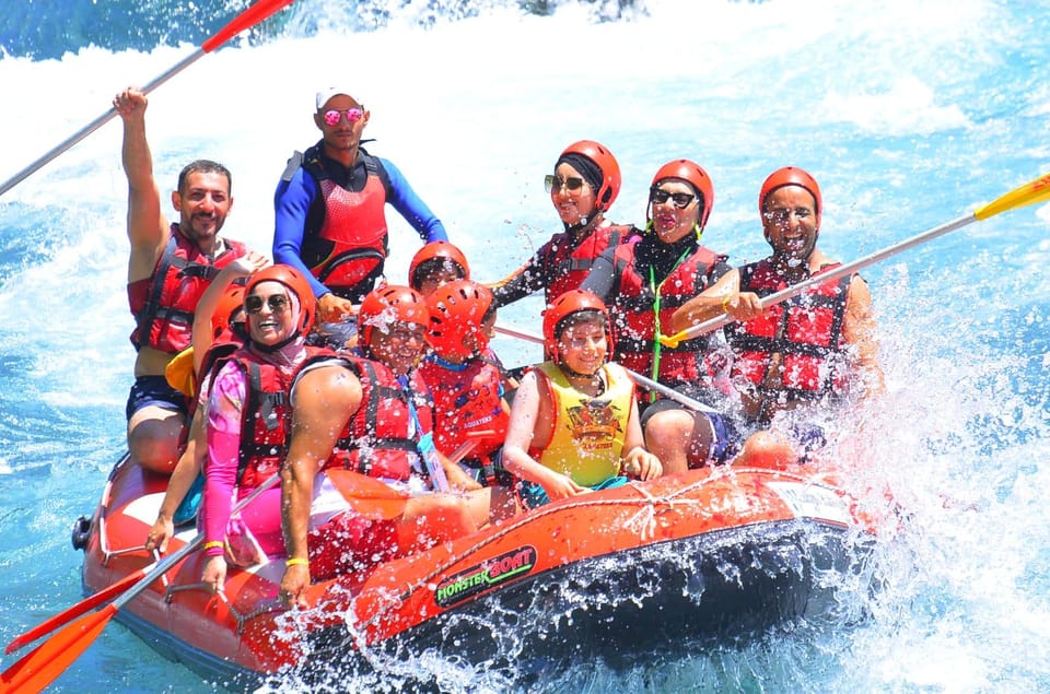 Tazı Canyon & Rafting Full Day with Transfer and Lunch - Köprüçay River rafting: fun for beginners, not always full-throttle