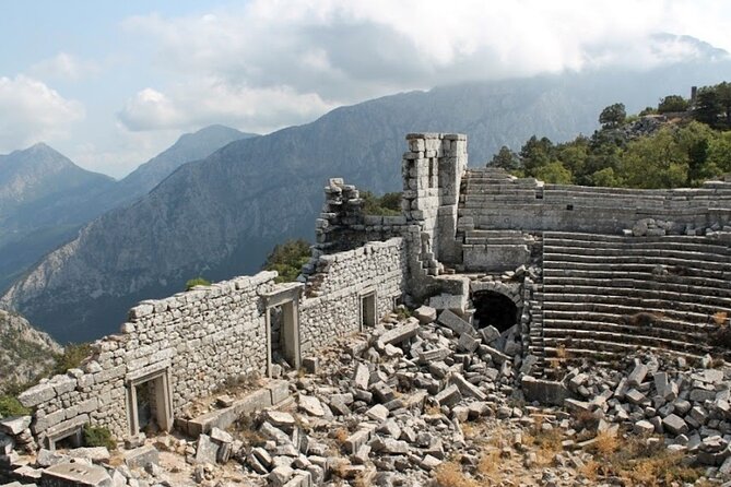 Termessos and Karain Cave Journey Through Time of Antalya - Stop 1: Termessos Orenyeri on Güllük Mountain (With the Steps Included)