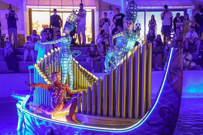 The Land of Legends Night Show with Roundtrip Transfer from Side - The night show: lights, DJ-style energy, and seat strategy