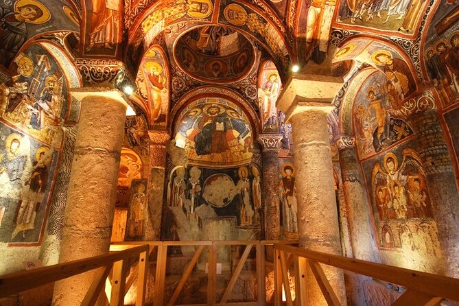 Top Sites of Cappadocia:Red Tour with Underground City Visit - Göreme Open-Air Museum: Rock-Cut Churches and Byzantine Frescoes