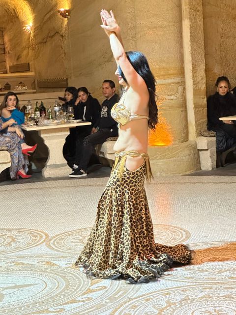 Traditional Turkish Night Show with Dinner&Non limit Drinks - Dinner in stages: cold starters, main lamb kebab, and your choice of alternatives