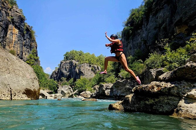 Trip to Koprulu Canyon Adventures River and Canyoning Rafting - The 2 km Canyoning Route: Walk, Swim, Climb, Plunge