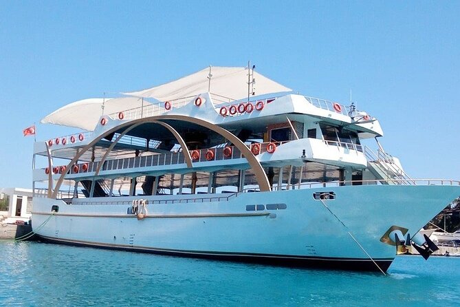 Turkey Mediterranean coast Boat Tour from Antalya with lunch - The route: Phaselis, Cleopatra Beach, Paradise Cove, and Çamyuva