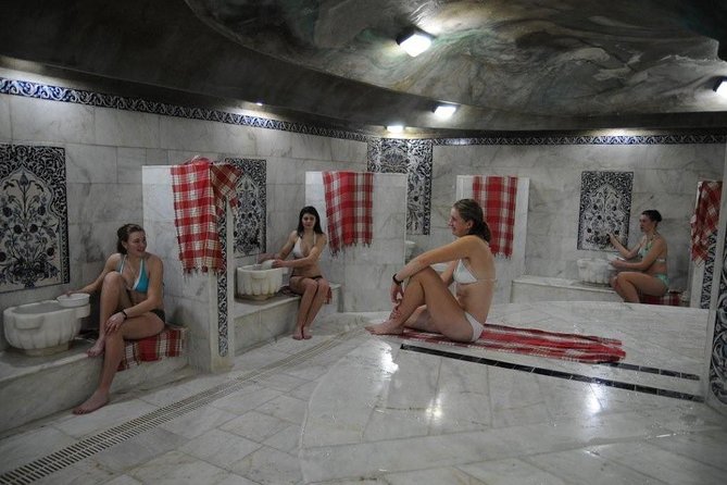 Turkish Bath Hamam Spa From Antalya/ Side /Kemer - Sauna warm-up and the dressing-room routine (what to expect)