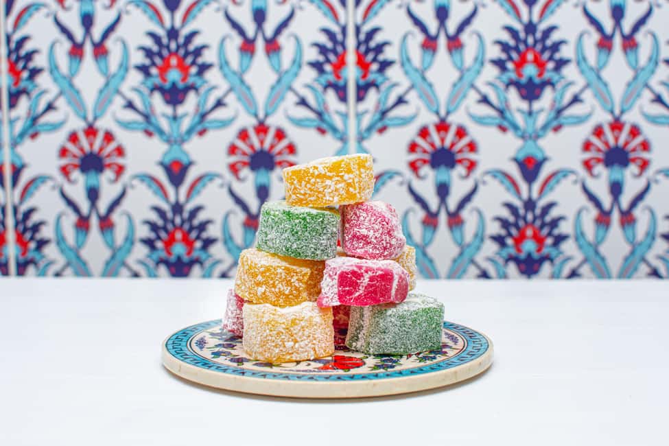 Turkish Delight Workshop History, Tasting, Making Experience - The tasting lineup: classic, rose, and creamy lokum