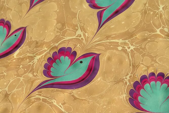 Turkish Marbling Paper Art Workshop - Finding the studio near Cankurtaran and Topkapi