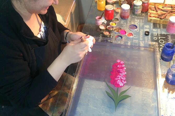 Turkish Marbling Paper Art Workshop - A note on the vibe: tea, patience, and a real studio feel