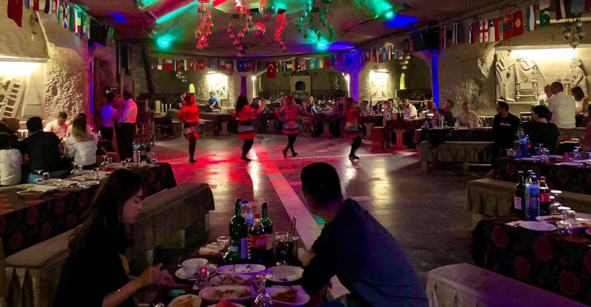 Turkish Night Show with dinner and unlimited drinks - Pickup From Göreme and Other Cappadocia Towns