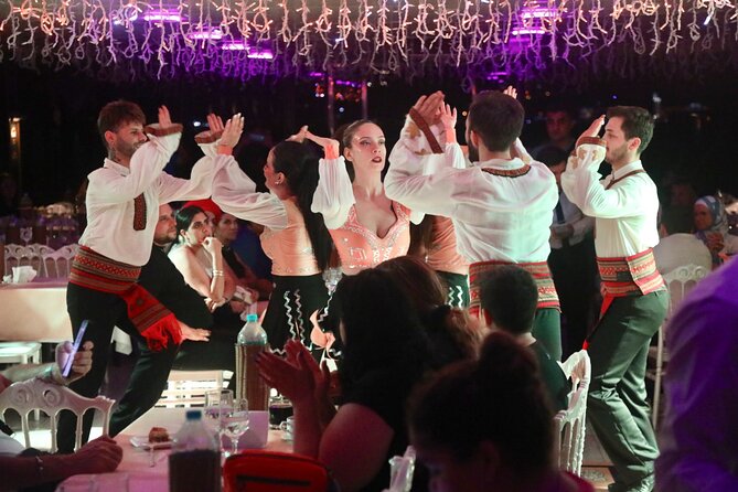 Turkish Show with Bosphorus Dinner Cruise - Turkish Night Show: belly dancing, henna, folk, and DJ music