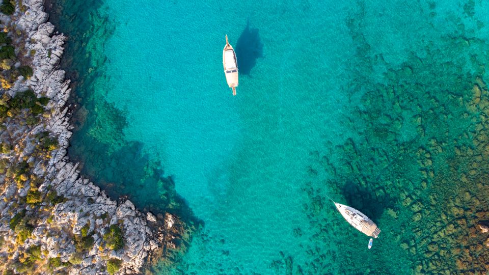 Ucagiz: Day Trip to Kekova by Boat - Aquarium Bay (Akvaryum Koyu): The Best First Swim Stop