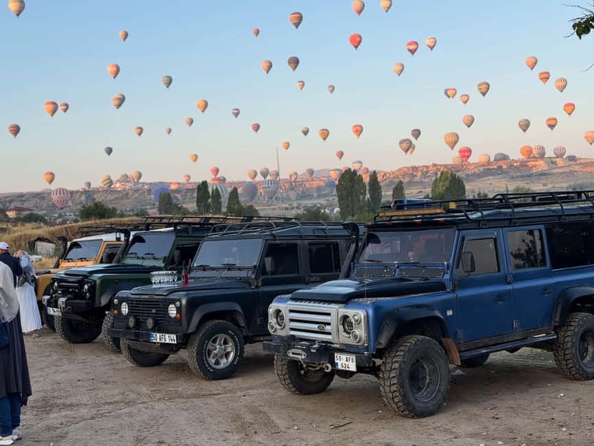 Unforgettable Jeep Safari Experience Among the Fairy Chimneys of Cappadocia - How the Jeep Safari Works from Göreme vs Ortahisar