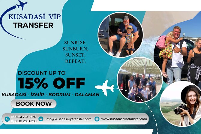 Vip Airport Transfer - How the Izmir VIP transfer runs from pickup to drop-off