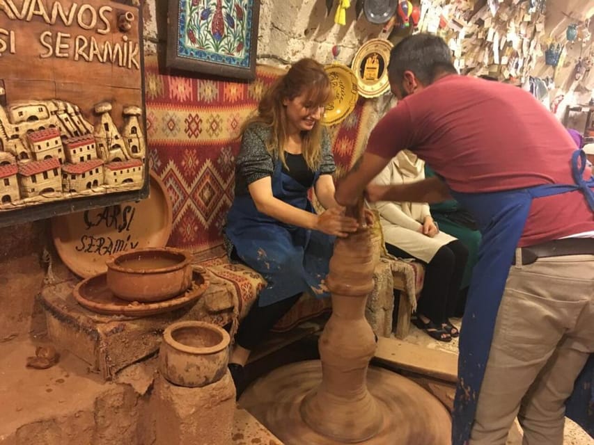 Visit to Cappadocia ceramic workshop and carpet store - A Quick Note on Drivers and Local Warmth