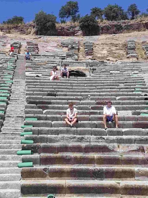 Walking tour of Halicarnasos & Bodrum St Peter"s castle - A quick look at the Mausoleum: short stop, big payoff