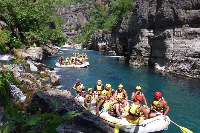 White Water Rafting from Side, Turkey - The Core Ride: 14 Kilometers on the Stream